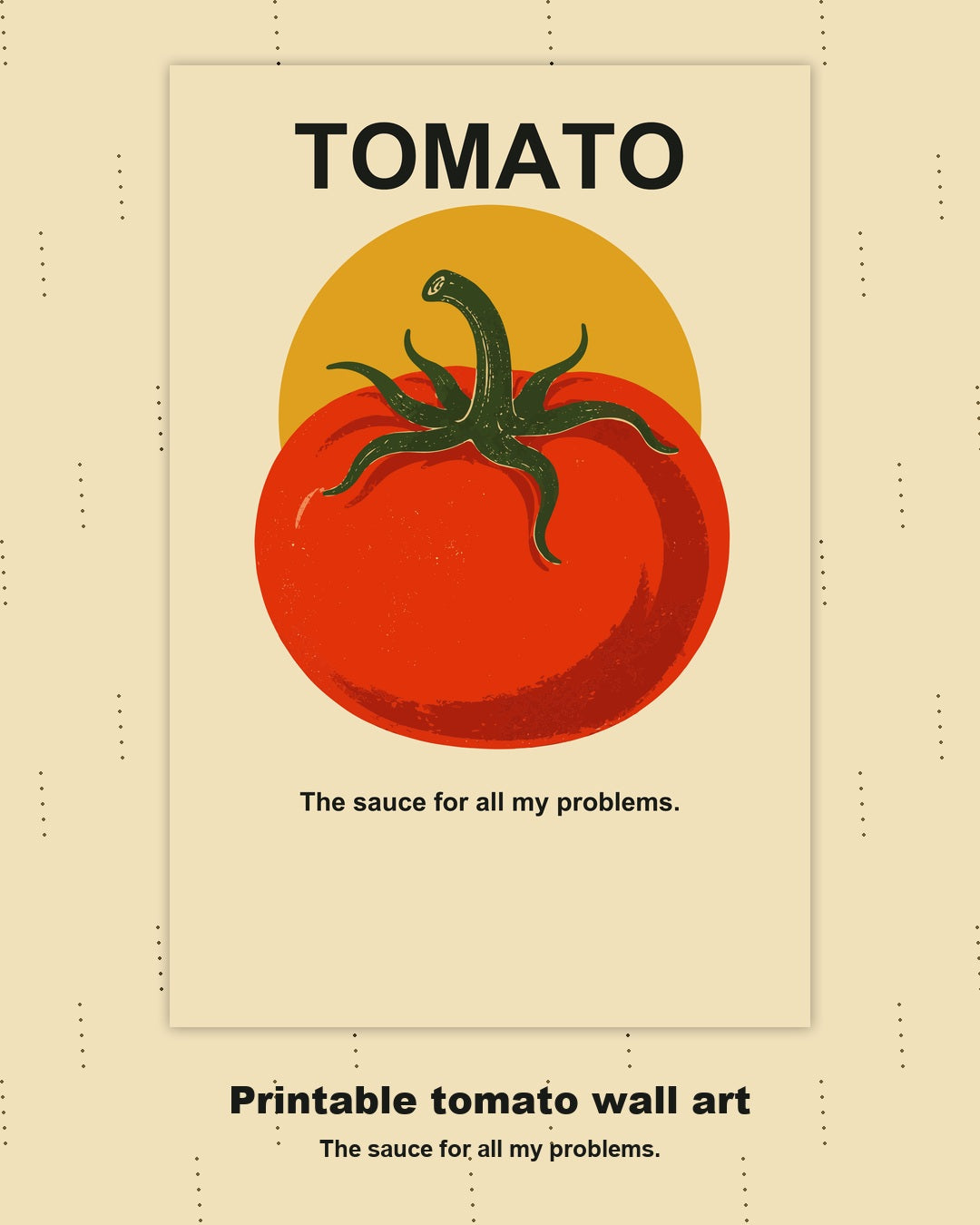 Tomato Kitchen Digital Art Poster