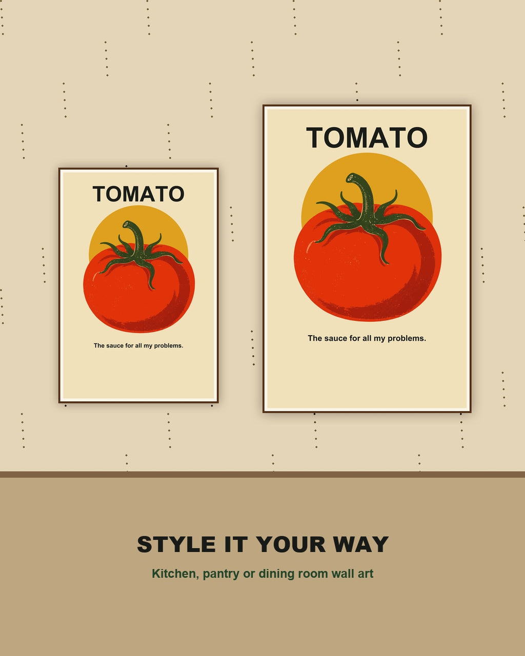 Tomato Kitchen Digital Art Poster