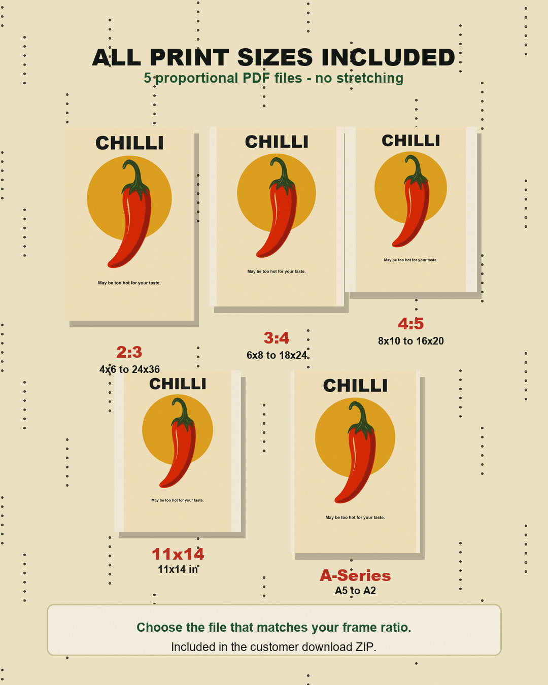 Chilli Kitchen Digital Art Poster