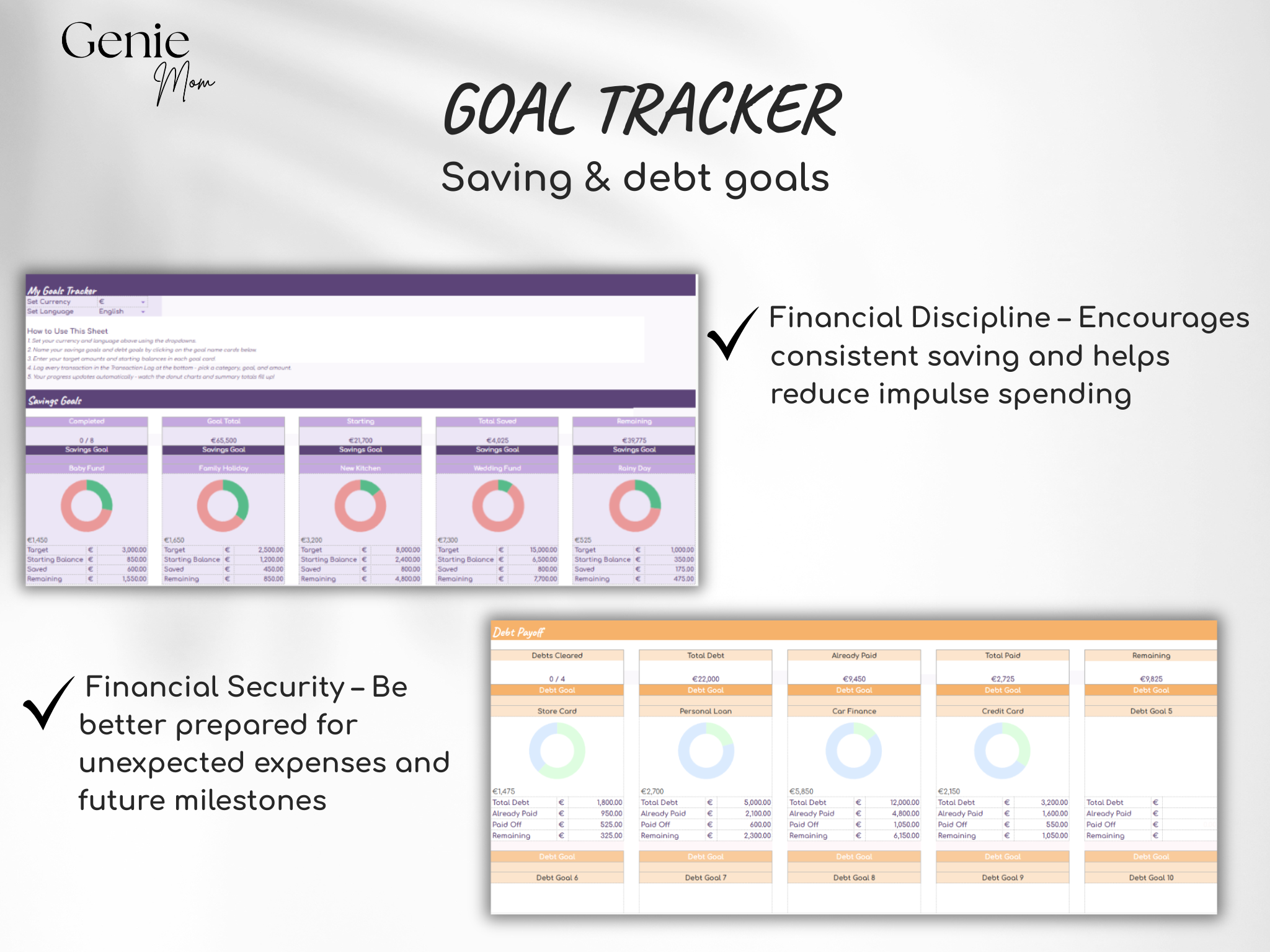 Easy Budget Planner - Spreadsheet