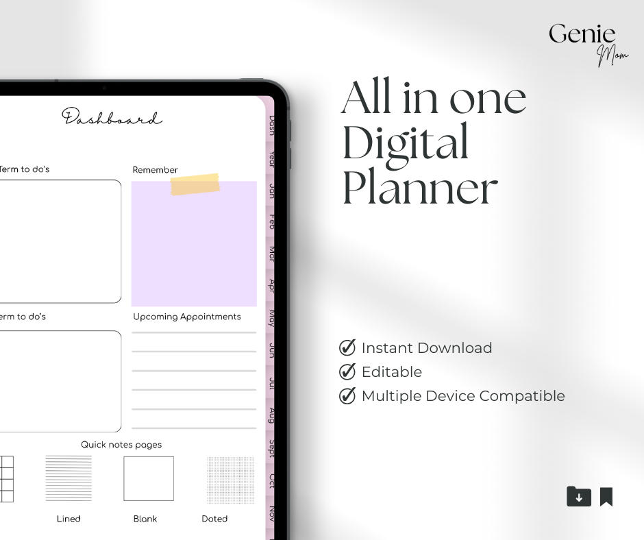 All-In-One Digital Planner 2026